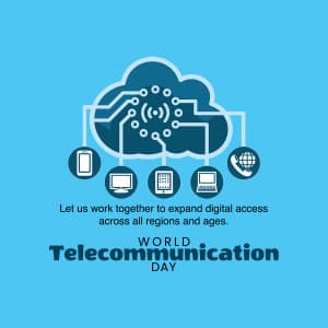 World Telecommunication Day Instagram Post