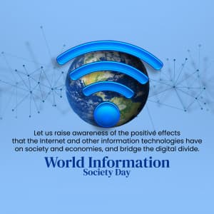 World Information Society Day graphic