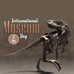 International Museum Day marketing poster