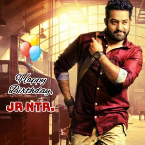 NTR Birthday advertisement banner