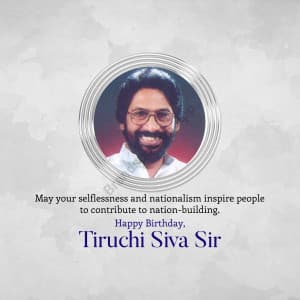 Tiruchi Siva Birthday graphic