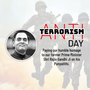 Anti-Terrorism Day advertisement banner