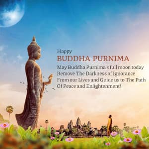 Buddha Purnima Instagram Post