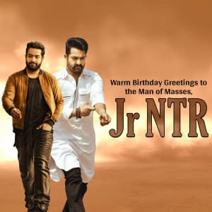 NTR Birthday graphic
