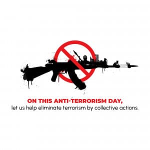 Anti-Terrorism Day creative image