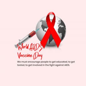 World AIDS Vaccine Day greeting image