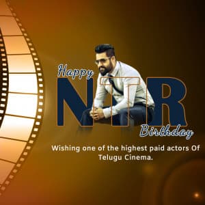 NTR Birthday graphic