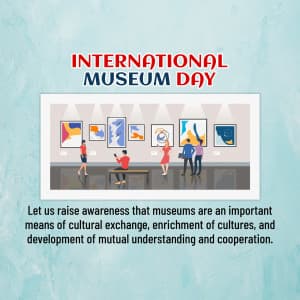 International Museum Day event advertisement