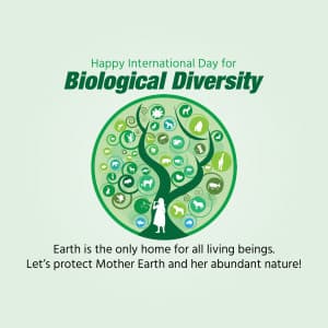 International Day for Biological Diversity Instagram Post
