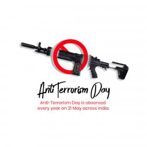 Anti-Terrorism Day poster Maker