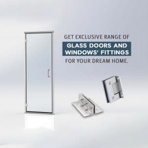 Glass Door marketing poster