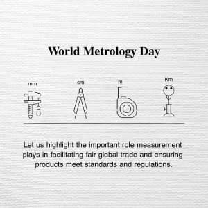 World Metrology Day graphic