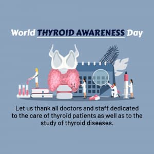 World Thyroid Awareness Day illustration