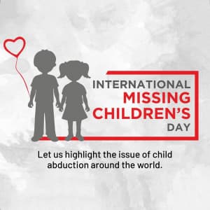 International Missing Children's Day video