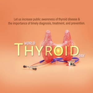 World Thyroid Awareness Day banner