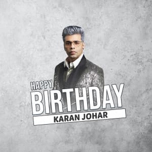 Karan Johar Birthday video