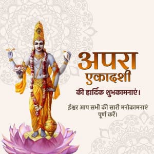 Apara Ekadashi Instagram Post