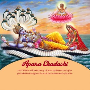 Apara Ekadashi event poster