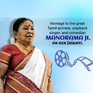 Manorama Jayanti graphic