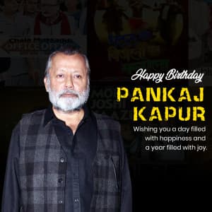 Pankaj Kapur Birthday image