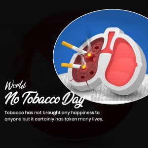 World No Tobacco Day graphic