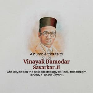 Vinayak Damodar Savarkar Jayanti Instagram Post