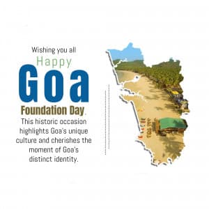 Goa Foundation Day creative image