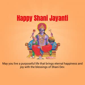 Shani Jayanti flyer