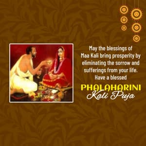 Phalaharini Kali Puja post