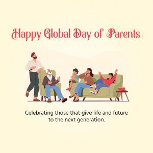 Global Day of Parents advertisement banner