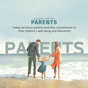 Global Day of Parents ad post