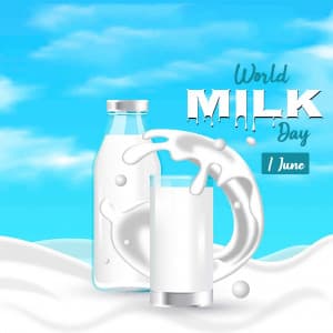 World Milk Day marketing poster