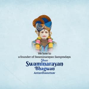 Swaminarayan Punyatithi flyer