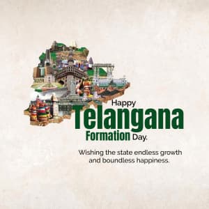 Telangana Foundation marketing poster