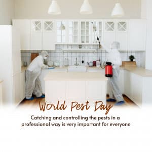 World Pest Day advertisement banner