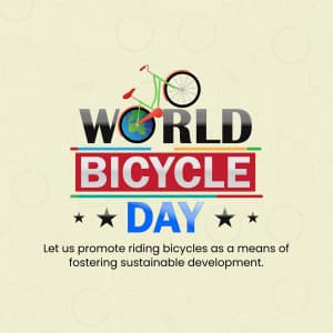World Bicycle Day festival image