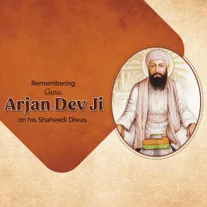 Guru Arjan Dev Punyatithi flyer