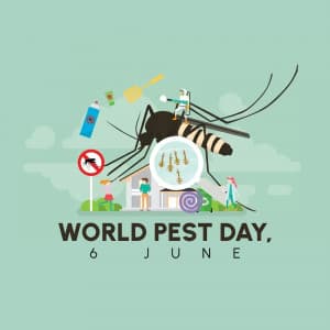 World Pest Day whatsapp status poster