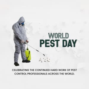 World Pest Day Facebook Poster