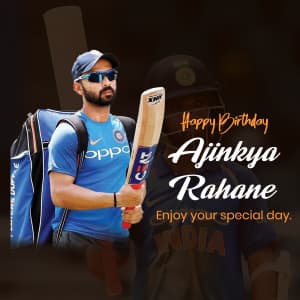 Ajinkya Rahane Birthday Instagram Post