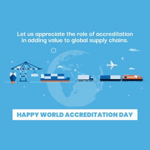 World Accreditation Day event advertisement