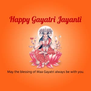 Gayatri Jayanti graphic