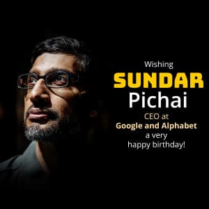 Sundar Pichai Birthday post