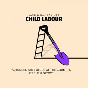 World Day Against Child Labour poster Maker