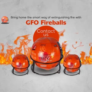 GFO Fire Ball poster