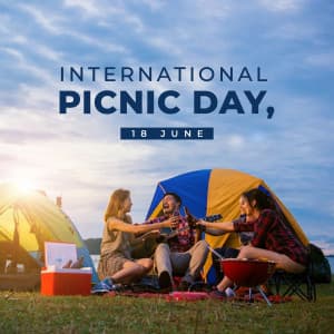 International Picnic Day Instagram Post