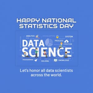 National Statistics Day graphic