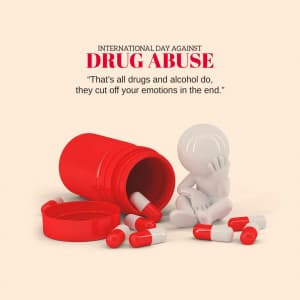 International Day Against Drug Abuse and Illicit Trafficking Instagram Post