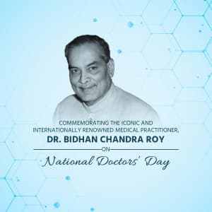 National Doctors’ Day greeting image