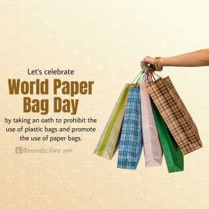 World Paper Bag Day graphic